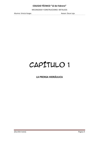Tesis Prensa Hidráulica