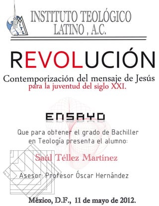 REVOLUCIÓN   2012
 