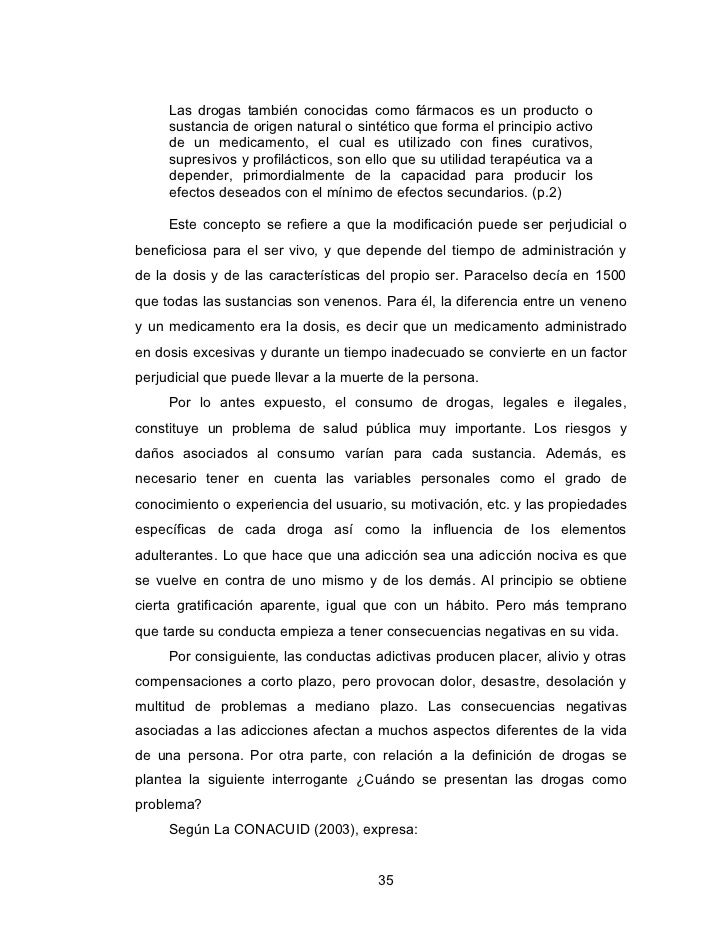 Puntos De Vista Sobre Las Drogas