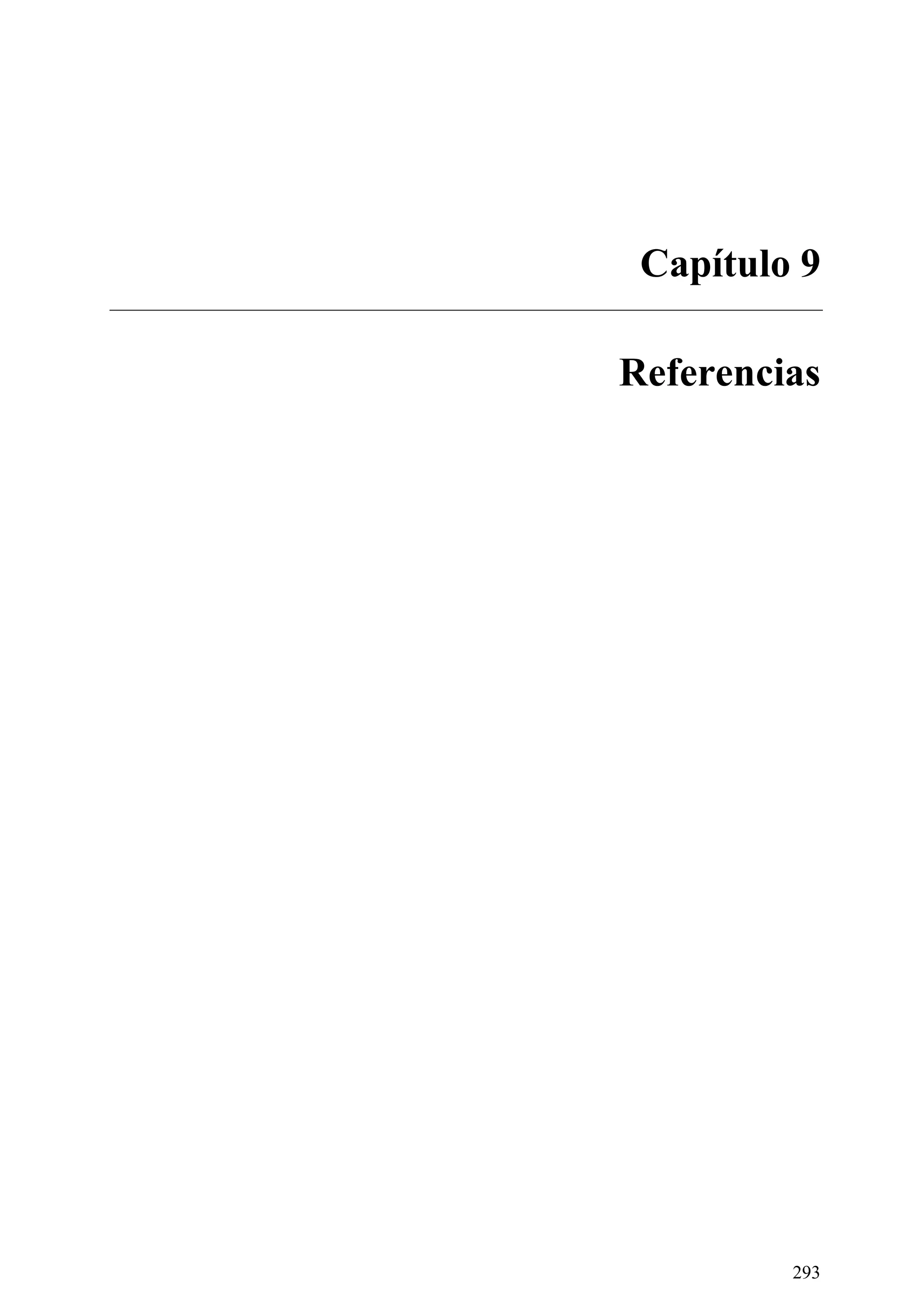 293
Capítulo 9
Referencias
 