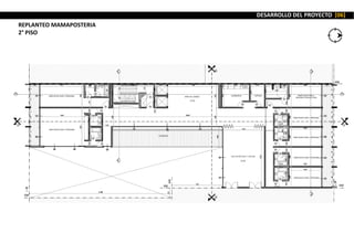 DESARROLLO DEL PROYECTO [06]
REPLANTEO MAMAPOSTERIA
2° PISO
 