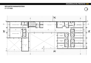 DESARROLLO DEL PROYECTO [06]
REPLANTEO MAMAPOSTERIA
5° Y 9° PISO
 