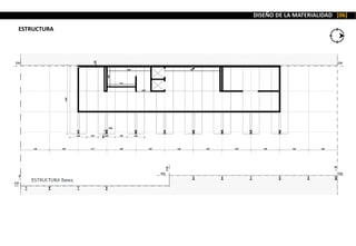DISEÑO DE LA MATERIALIDAD [06]
ESTRUCTURA
 