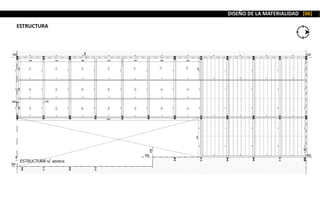 DISEÑO DE LA MATERIALIDAD [06]
ESTRUCTURA
 