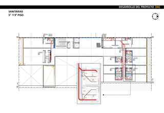 DESARROLLO DEL PROYECTO [06]
SANITARIAS
5° Y 9° PISO
 