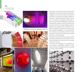 Fabricación Digital y Diseño Paramétrico. Potencialidad creativa con tecnologías mixtas para una producción arquitectónica...