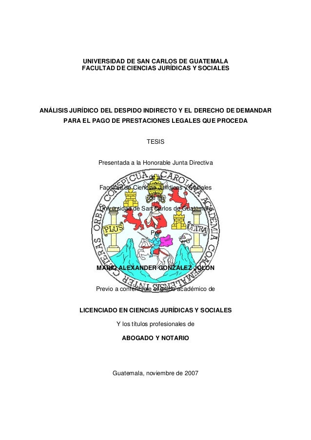 Tesis laboral