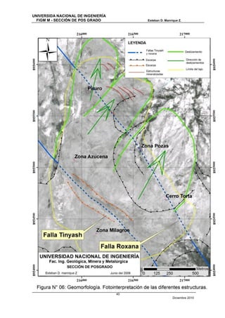 UNIVERSIDA NACIONAL DE INGENIERÍA
  FIGM M - SECCIÓN DE POS GRADO          Esteban D. Manrique Z.




                                    40
                                                         Diciembre 2010
 
