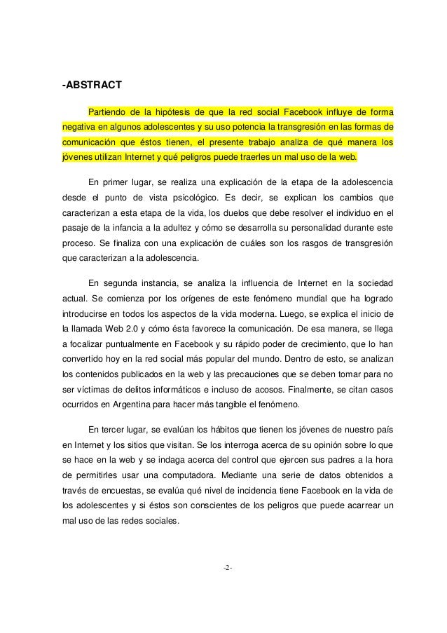 Tesis Monografica Redes Sociales