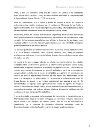 Ofelia Gutiérrez Tesis Maestría en Ciencias Ambientales
9
1989), y otro por convenio entre UNCIEP-Facultad de Ciencias y l...