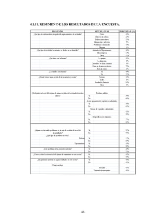 4.1.11. RESUMEN DE LOS RESULTADOS DE LA ENCUESTA.




                           46
 