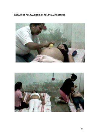 64 
MASAJE DE RELAJACIÓN CON PELOTA ANTI STRESS 
 