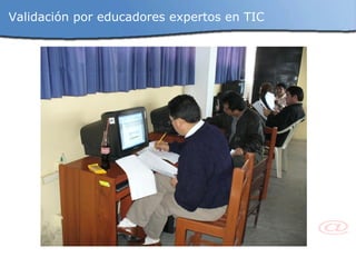Validación por educadores expertos en TIC 