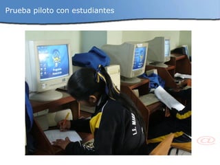 Prueba piloto con estudiantes 