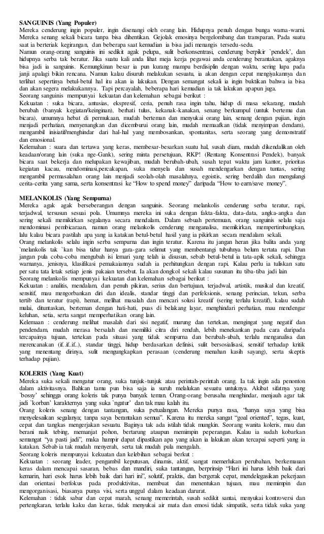 Tes Kepribadian