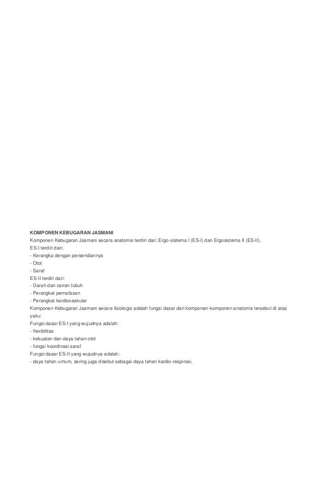 Tes Kesegaran Jasmani Indonesia