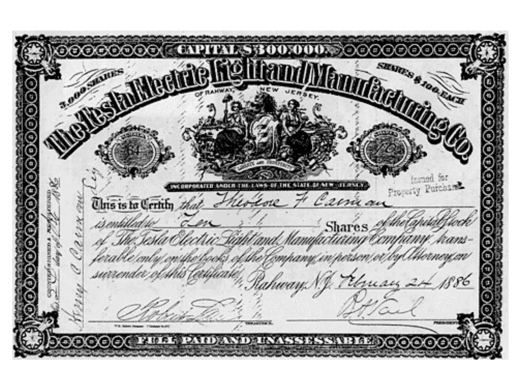 A glimpse of Nikola Tesla