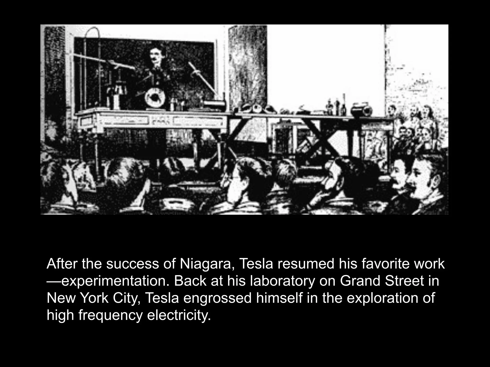 A glimpse of Nikola Tesla