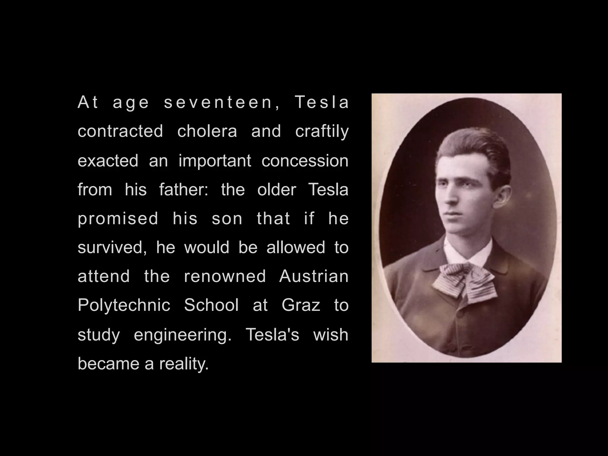 A glimpse of Nikola Tesla