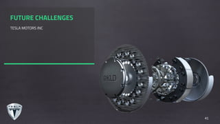 FUTURE CHALLENGES
TESLA MOTORS INC
41
 