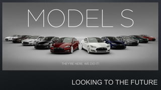 LOOKING TO THE FUTURE
 