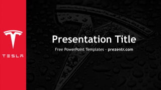 Presentation Title
Free PowerPoint Templates - prezentr.com
 