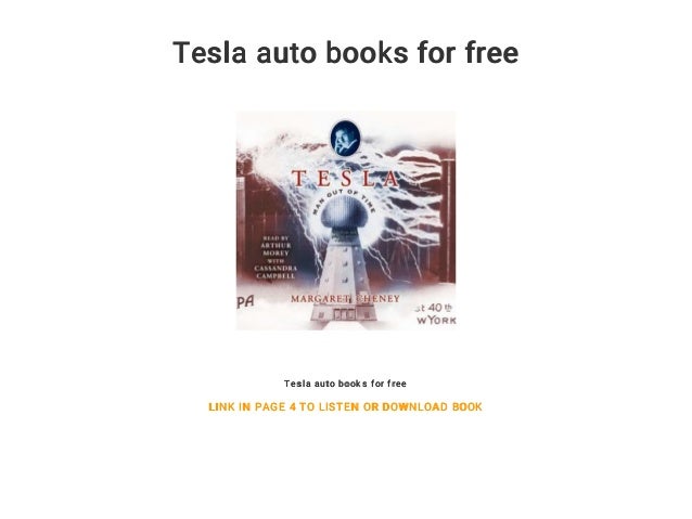 Tesla auto books for free