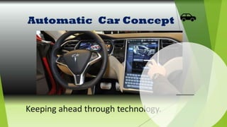 Tesla automatic car concept