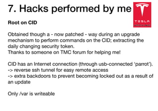 Tesla hacking presentation fri3d | PDF