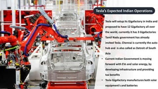 Tesla international operations India | PPTX