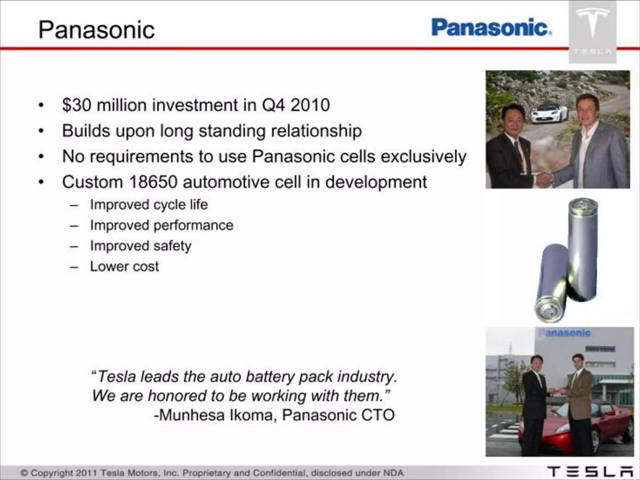 Tesla Investor Presentation - Model S