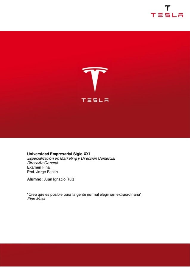 cadena de valor tesla motors estrategia tesla motors cadena de valor tesla motors estrategia tesla motors
