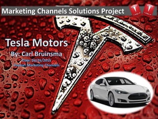 Marketing Channels Solutions Project
 