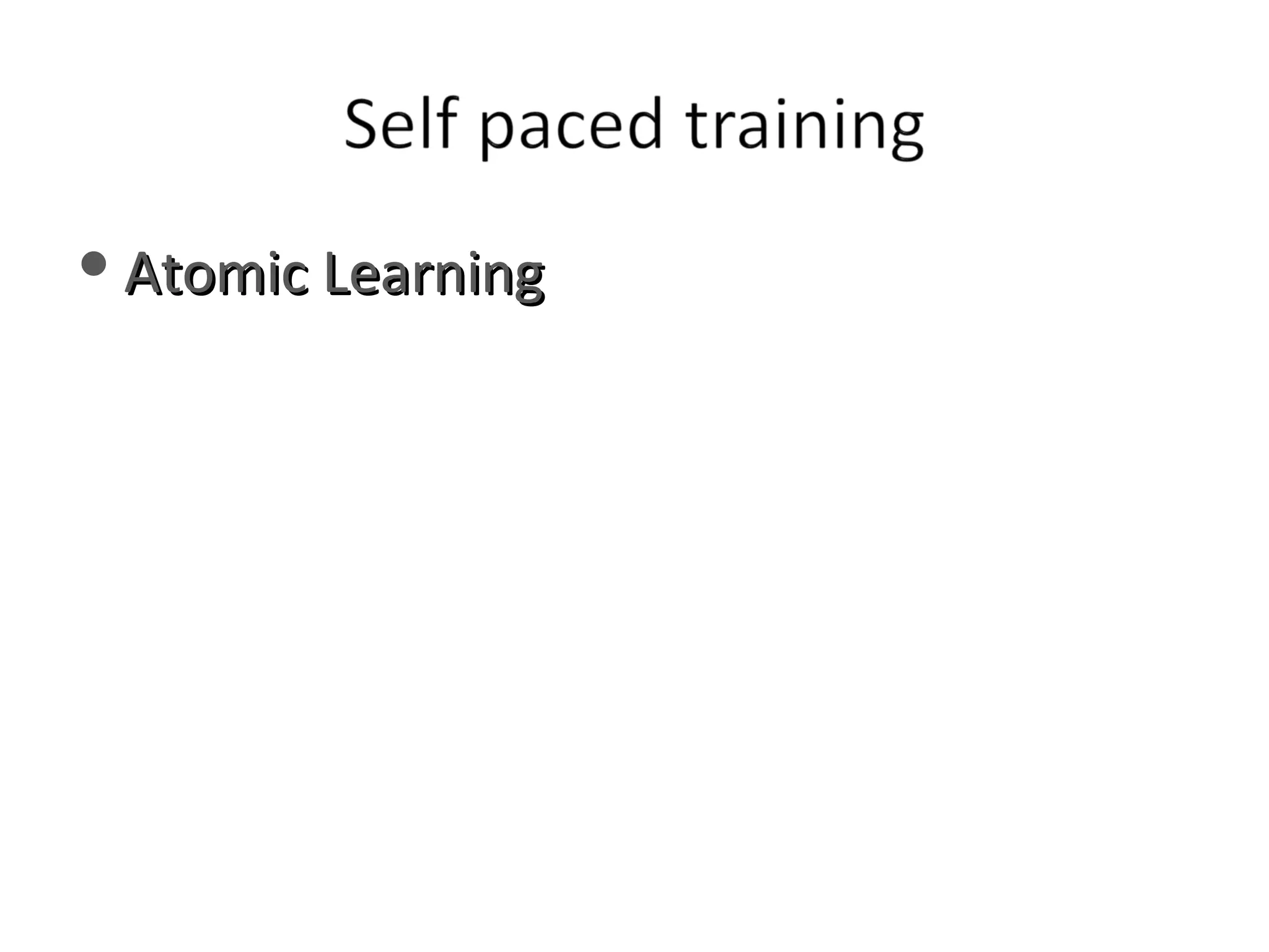 Atomic Learning 