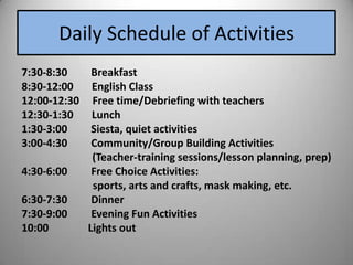   Support staff from Plan International, Ouanaminthe and DajabonWeek 1 – Dominican Republic