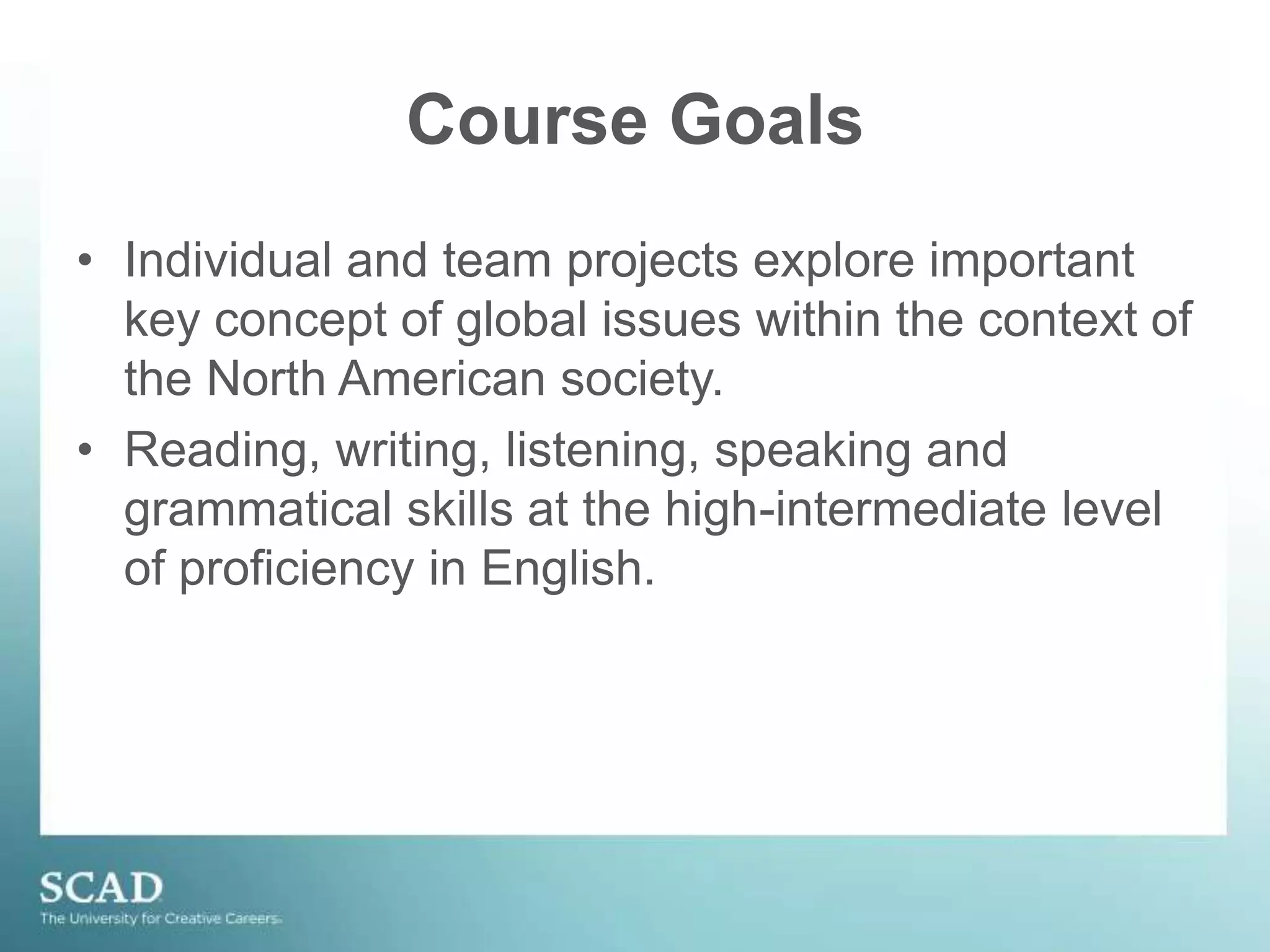 Enhanced Academic Learning•  Clear goals•  Measurable learning outcomes•  Time for reflection in writing and speaking•  Assessment 