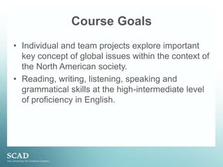 Enhanced Academic Learning•  Clear goals•  Measurable learning outcomes•  Time for reflection in writing and speaking•  Assessment 