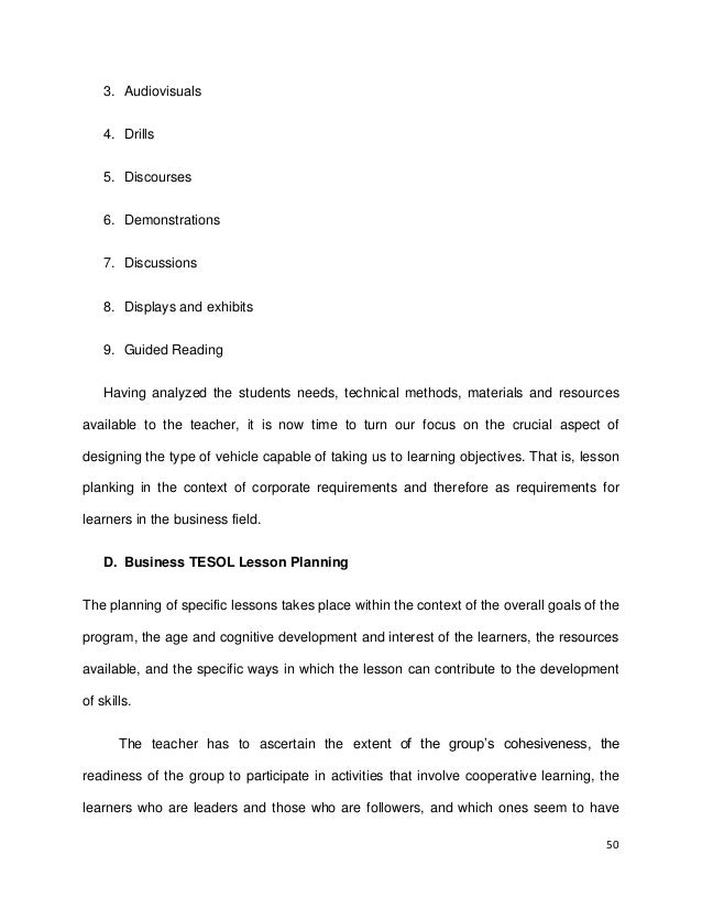 Tesol For Business Course Book