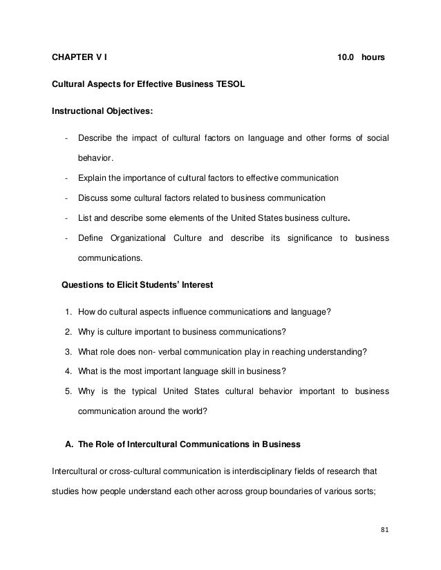 Tesol For Business Course Book