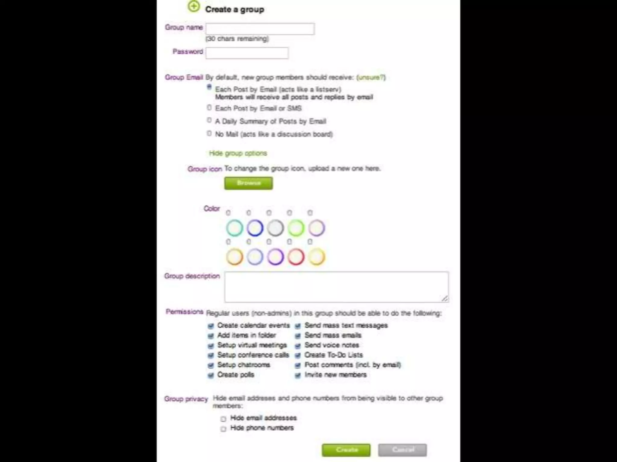 Collaborative Sites for Learners