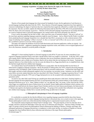 Tesolgram Post Convention 2008