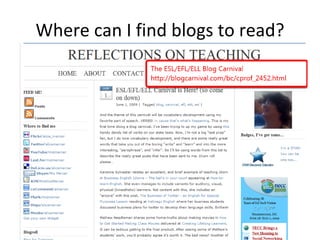 Where can I find blogs to read? 