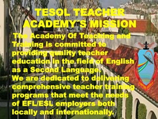 TESOL TEACHER ACADEMY | PPTX
