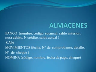 PROGRAMADOR: MAURICIO GUARIN COD 190568