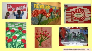 Professora bibliotecária Susana Cruz