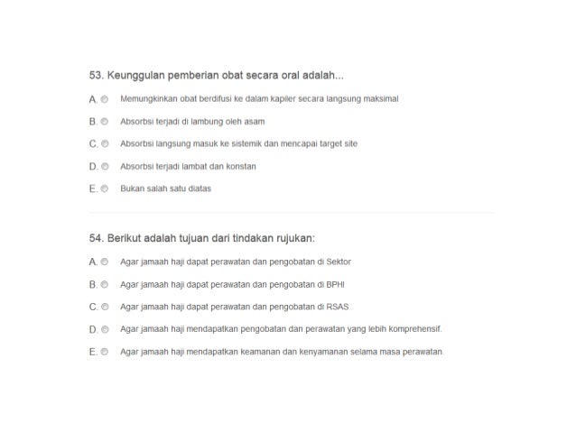 Latihan Soal Tes Potensi Ppih Tkhi