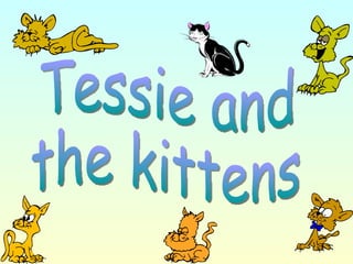 Tessie and  the kittens 