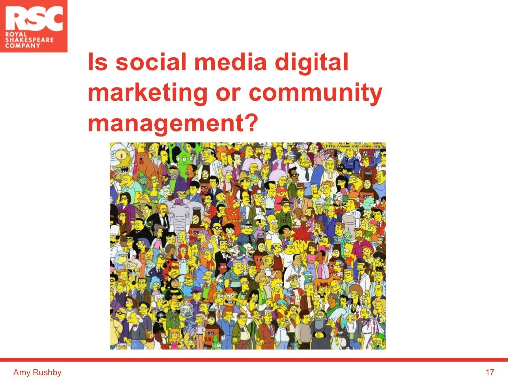 Trends in social media Tessitura UK conference