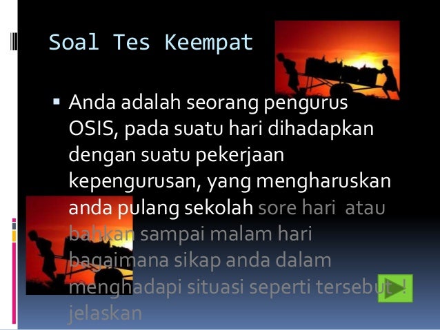Contoh Soal Wawancara Osis