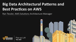 Big	Data	Architectural	Pa0erns	and		
Best	Prac4ces	on	AWS	
Ran Tessler, AWS Solu0ons Architecture Manager	
 
